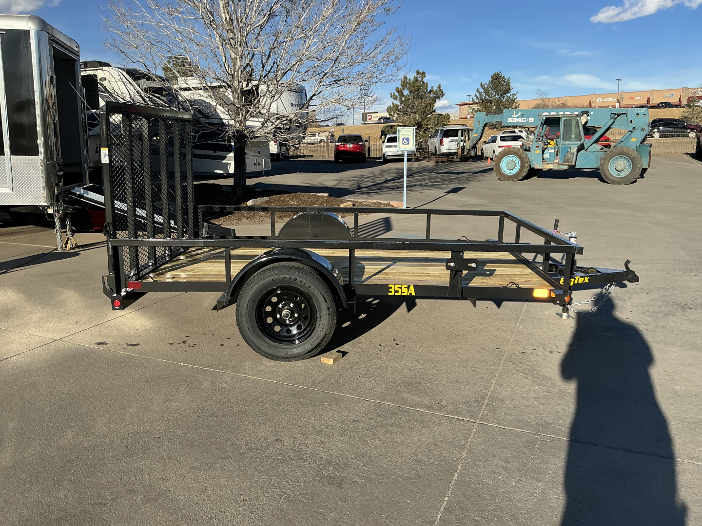 New 2026 Big Tex Trailers 35SA-10R1A-4PBK Utility Trailer