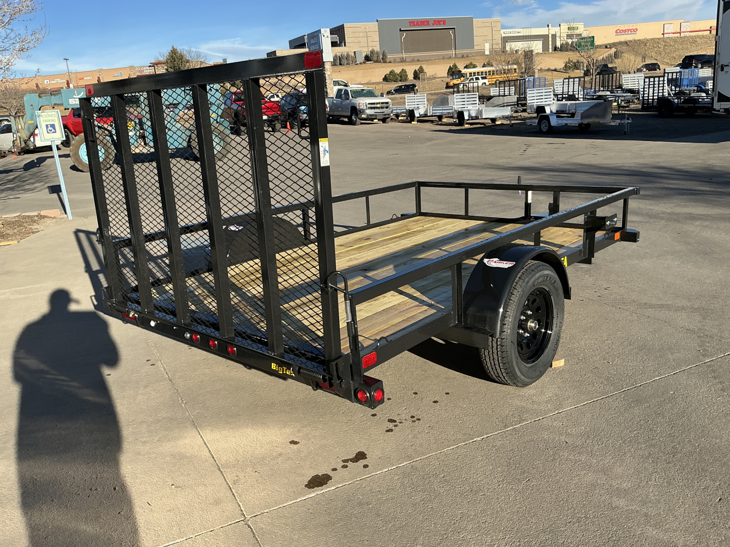 New 2026 Big Tex Trailers 35SA-10R1A-4PBK Utility Trailer