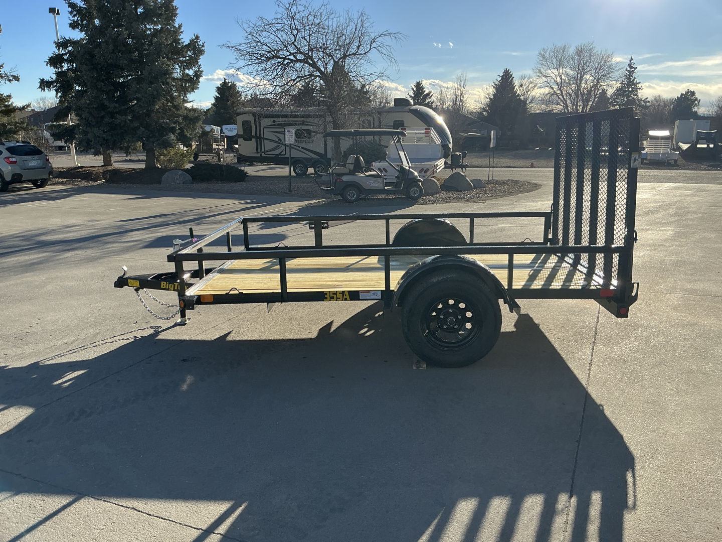 New 2026 Big Tex Trailers 35SA-10R1A-4PBK Utility Trailer