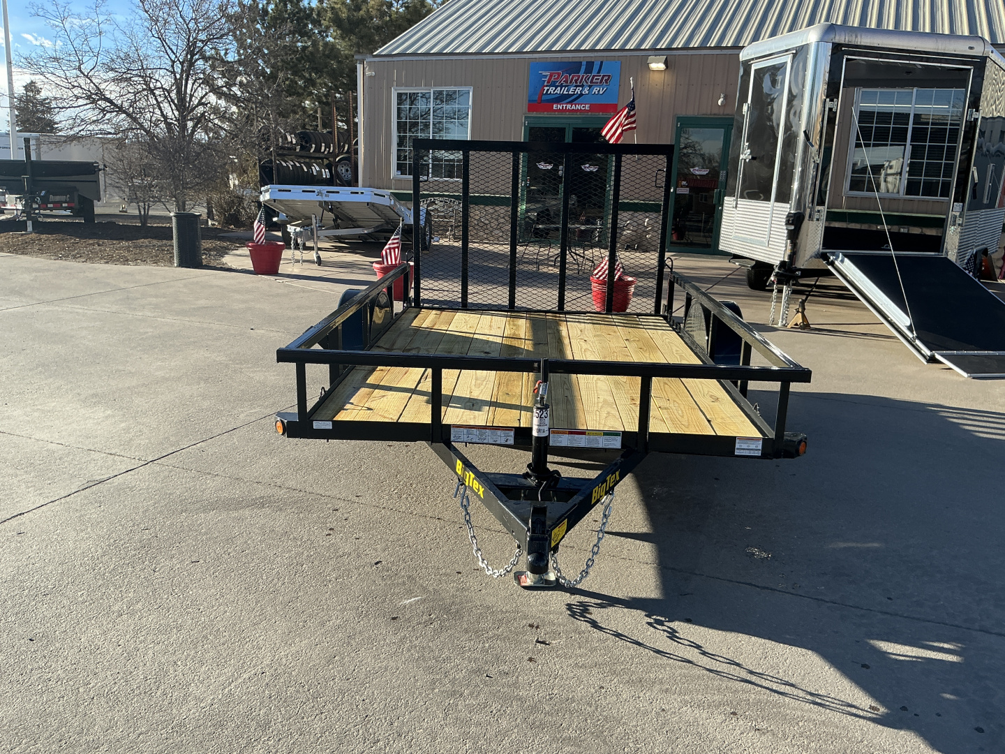 New 2026 Big Tex Trailers 35SA-10R1A-4PBK Utility Trailer