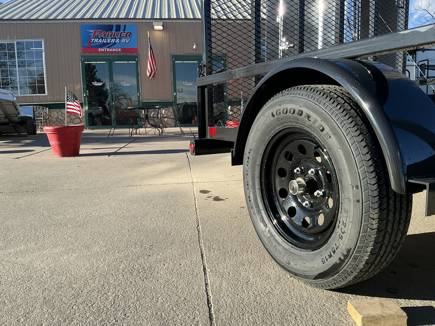 New 2026 Big Tex Trailers 35SA-10R1A-4PBK Utility Trailer