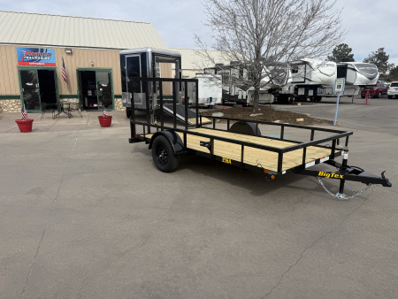 New 2026 Big Tex Trailers 35SA-12R1A-4PBK Utility Trailer