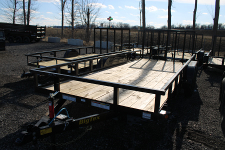 New 2026 Big Tex Trailers 18' RG 7K GVWR STOCK ID 51292 Landscape Trailer