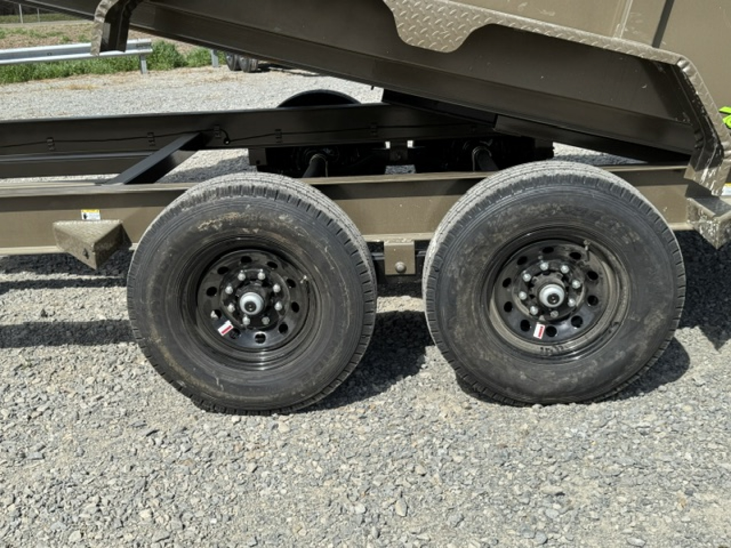 New 2026 Load Trail 83X16 GD Dump Trailer W/ TELESCOPIC LIFT, 14 PLY TIRES, RAMPS, TARP, SPREAD GATE, 48" WALLS