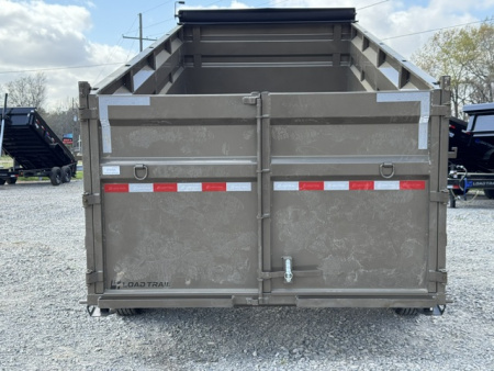 New 2026 Load Trail 83X16 GD Dump Trailer W/ TELESCOPIC LIFT, 14 PLY TIRES, RAMPS, TARP, SPREAD GATE, 48" WALLS