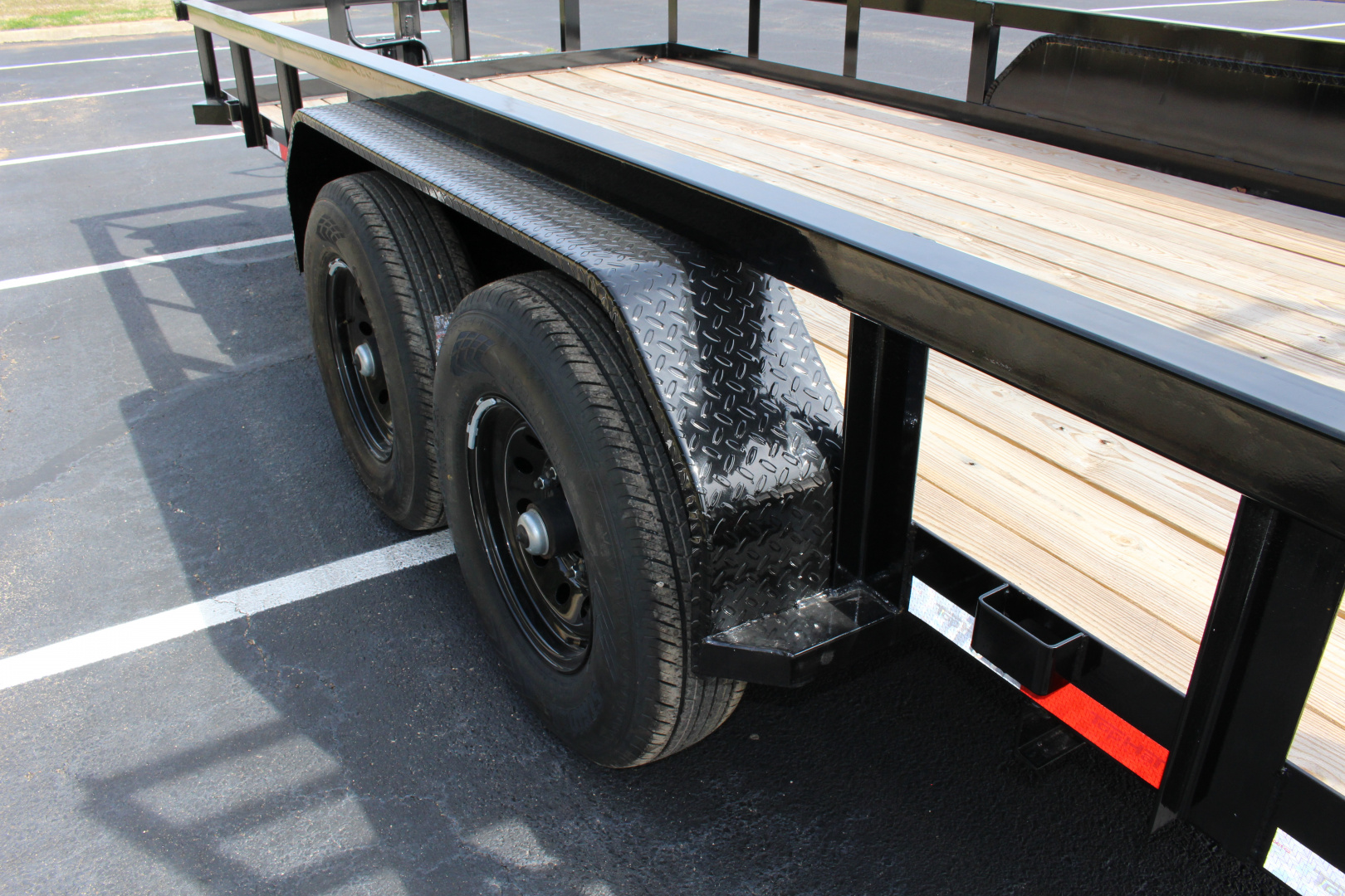 New 2026 Top Hat Trailers 16'X83" HT-14 W/5' FOLD UP RAMPS Equipment Trailer