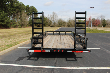 New 2026 Top Hat Trailers 16'X83" HT-14 W/5' FOLD UP RAMPS Equipment Trailer