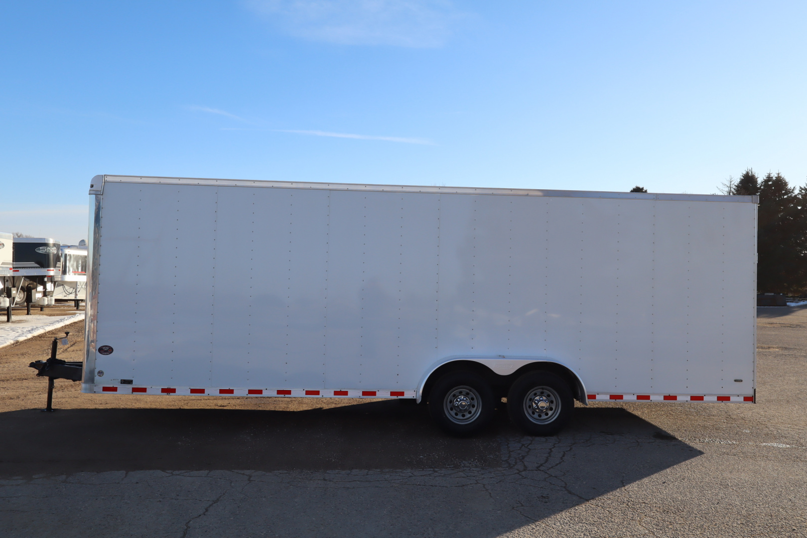 Used 2017 Bravo Trailers 7'X24' Cargo / Enclosed Trailer