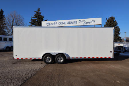 Used 2017 Bravo Trailers 7'X24' Cargo / Enclosed Trailer