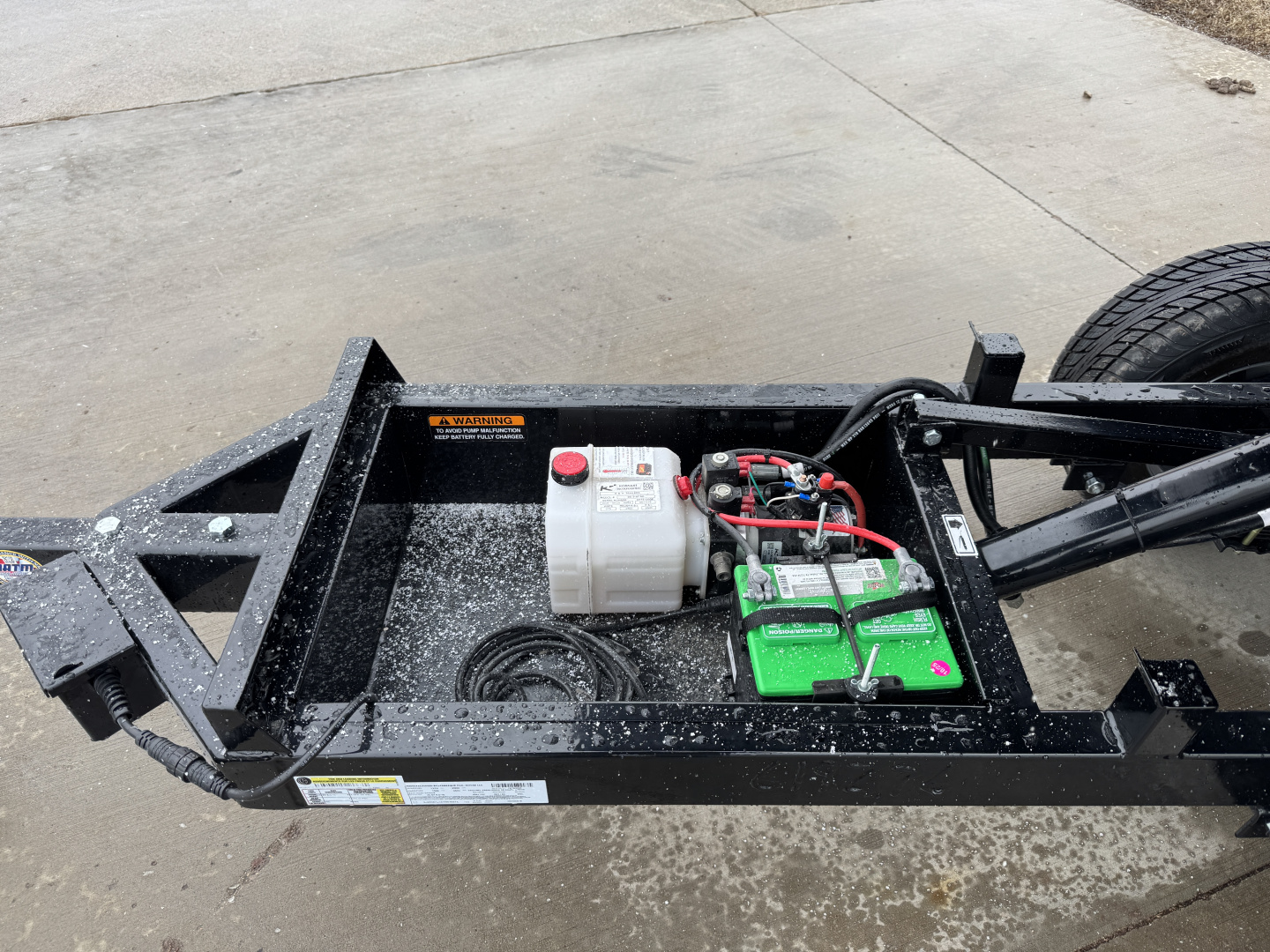 New 2026 H&H Trailers 5x8 Homeowner Dump Dump Trailer