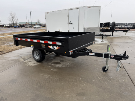 New 2026 H&H Trailers 5x8 Homeowner Dump Dump Trailer