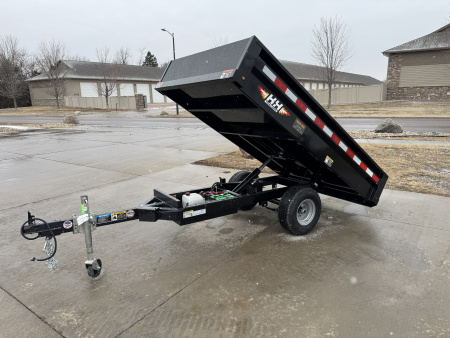 New 2026 H&H Trailers 5x8 Homeowner Dump Dump Trailer
