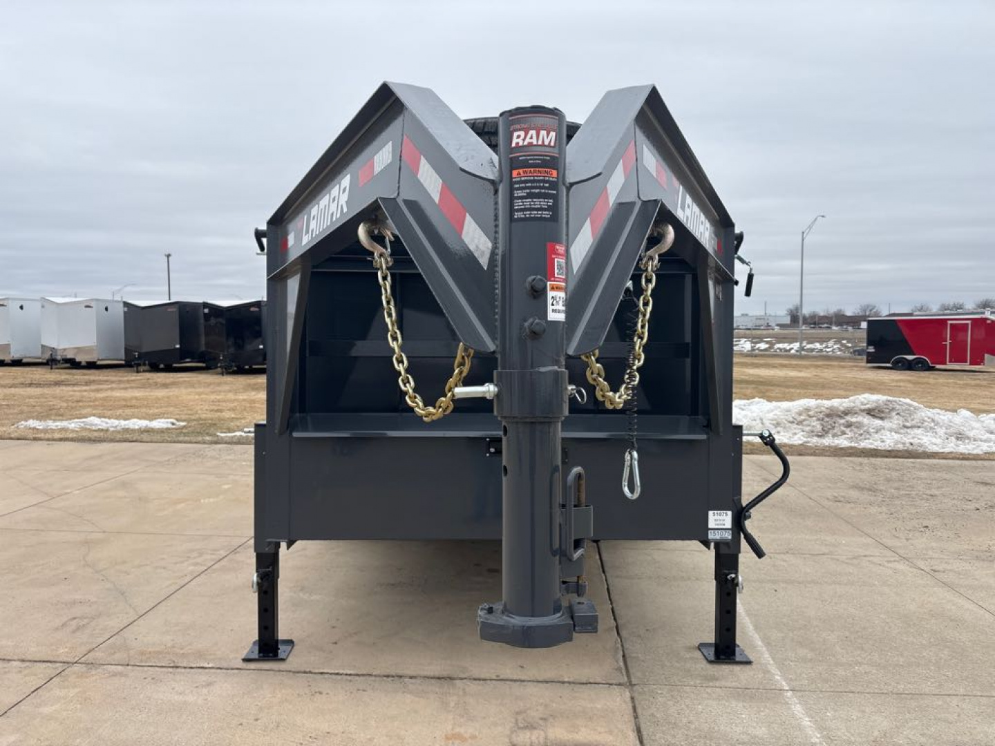 New 2026 Lamar Trailers DL831427-48 Dump Trailer