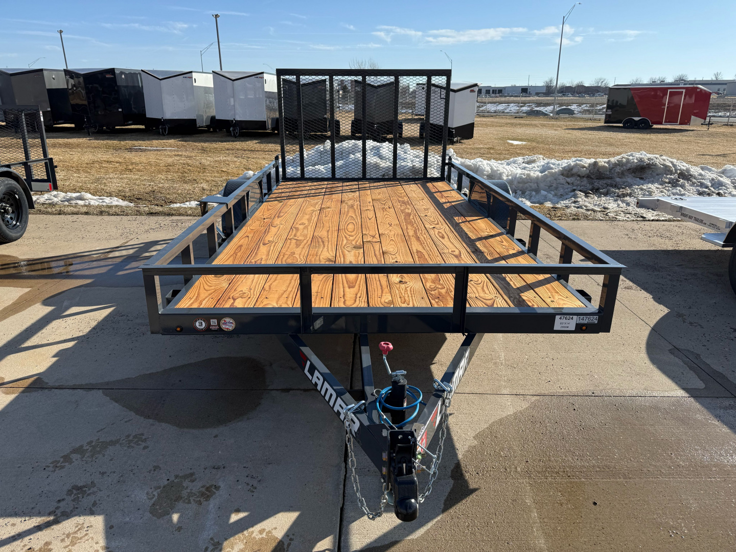 New 2025 Lamar Trailers UC831413 Utility Trailer