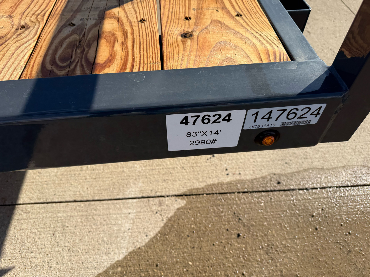 New 2025 Lamar Trailers UC831413 Utility Trailer