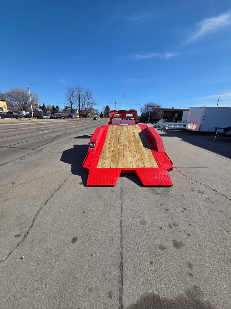 New 2026 RawMaxx 24' GTX GN 14K TILT Equipment Trailer