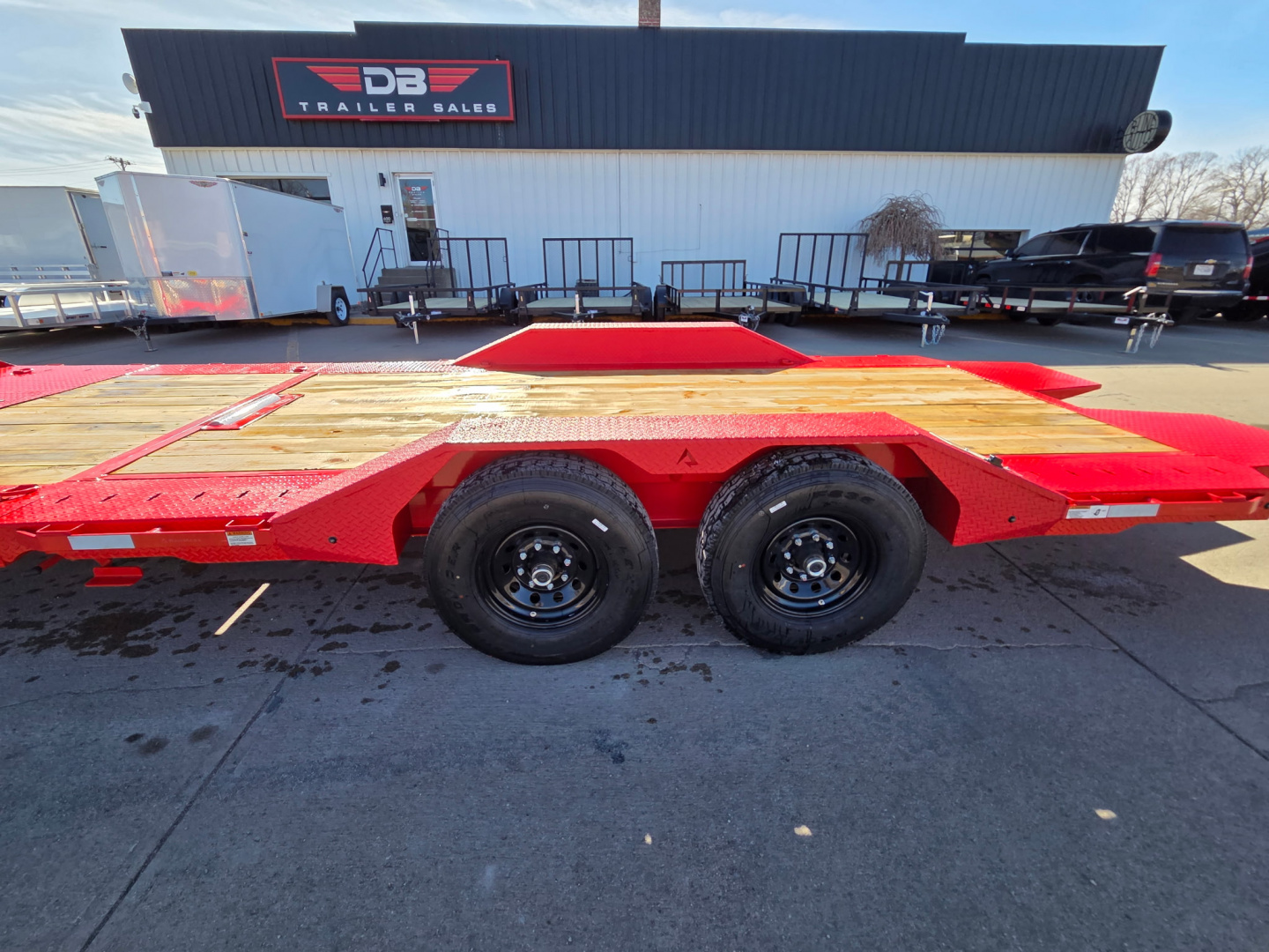 New 2026 RawMaxx 24' GTX GN 14K TILT Equipment Trailer