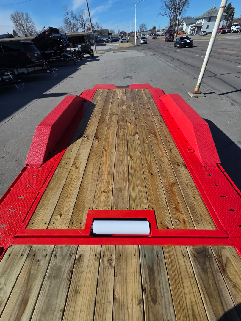 New 2026 RawMaxx 24' GTX GN 14K TILT Equipment Trailer