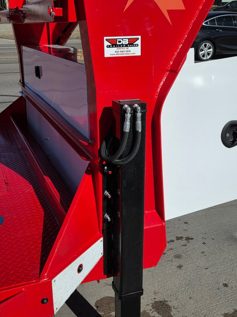 New 2026 RawMaxx 24' GTX GN 14K TILT Equipment Trailer