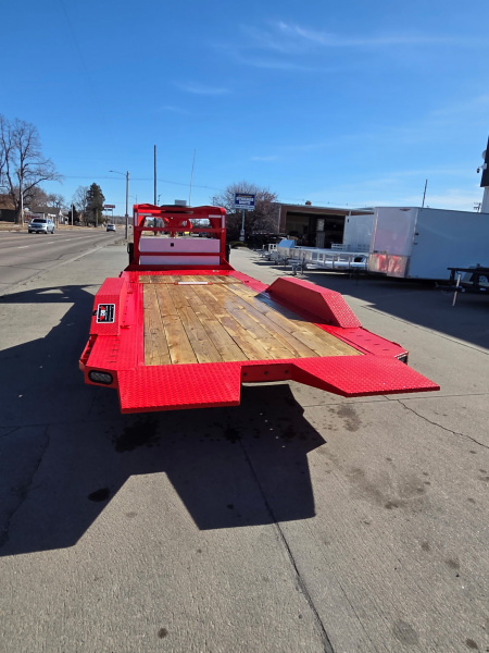 New 2026 RawMaxx 24' GTX GN 14K TILT Equipment Trailer