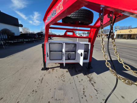 New 2026 RawMaxx 24' GTX GN 14K TILT Equipment Trailer