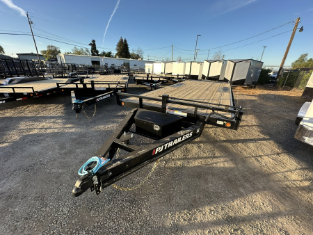 New 2026 PJ Trailers T8 102X22 Deckover Tilt Trailer