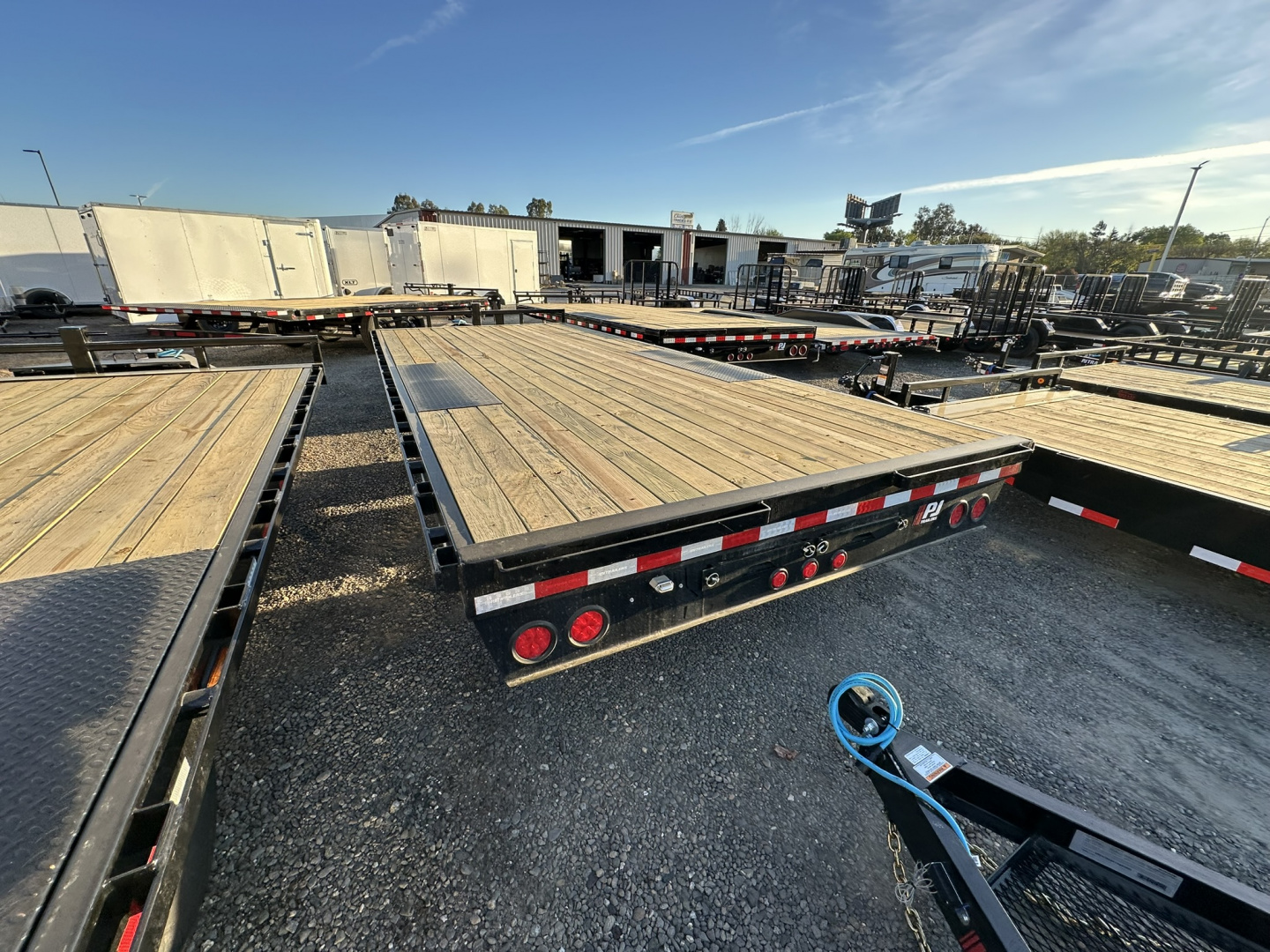 New 2026 PJ Trailers F8 102X20 Deckover Equipment Trailer