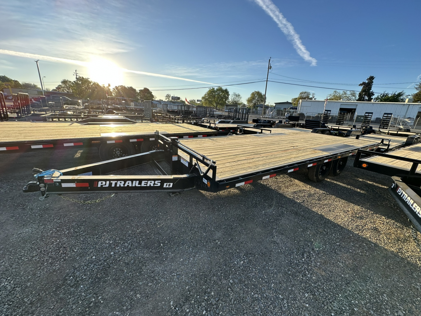 New 2026 PJ Trailers F8 102X20 Deckover Equipment Trailer