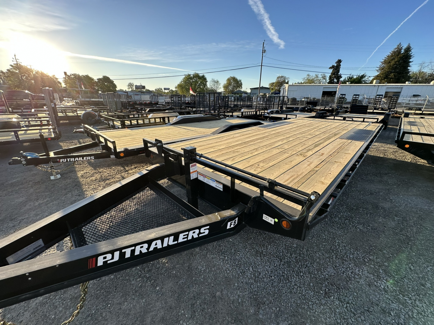 New 2026 PJ Trailers F8 102X20 Deckover Equipment Trailer