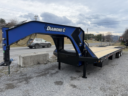 New 2026 DIAMOND C FMAX212 GOOSENECK TRAILER SPECIAL DIRTY GRAPHIX EDITION HYDRO JACKS & DOVE , 17.5 18 PLY TIRES