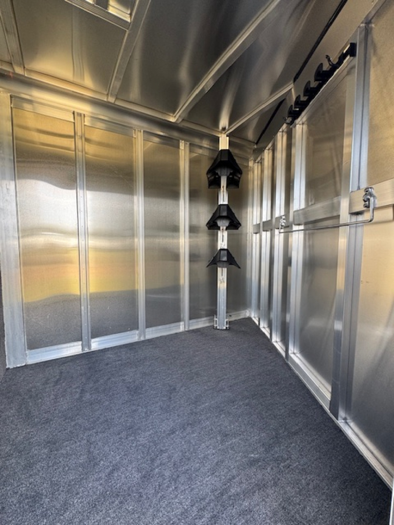 Used 2024 Exiss Trailers 2024 Exiss 7300 GN IN STOCK Horse Trailer