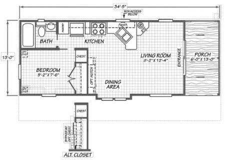 New 2026 Cavco EC13291A Cabin