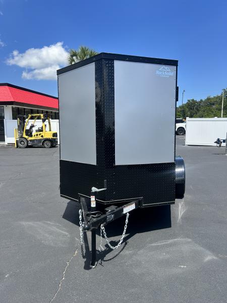 New 2026 Rock Solid Cargo 6X12 TANDEM TRAILER WITH RAMP Cargo / Enclosed Trailer