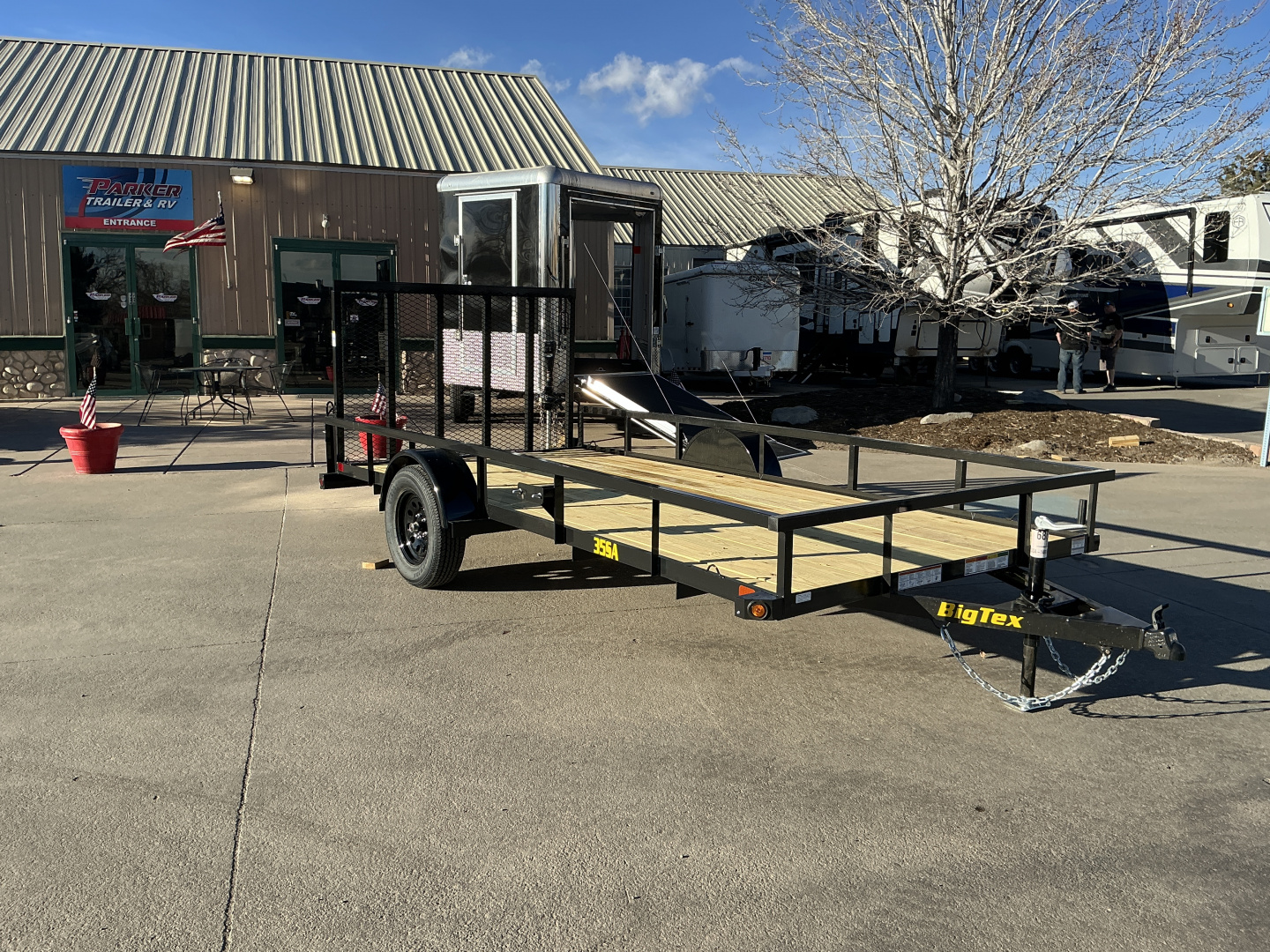 New 2026 Big Tex 35SA-14 Utility Trailer