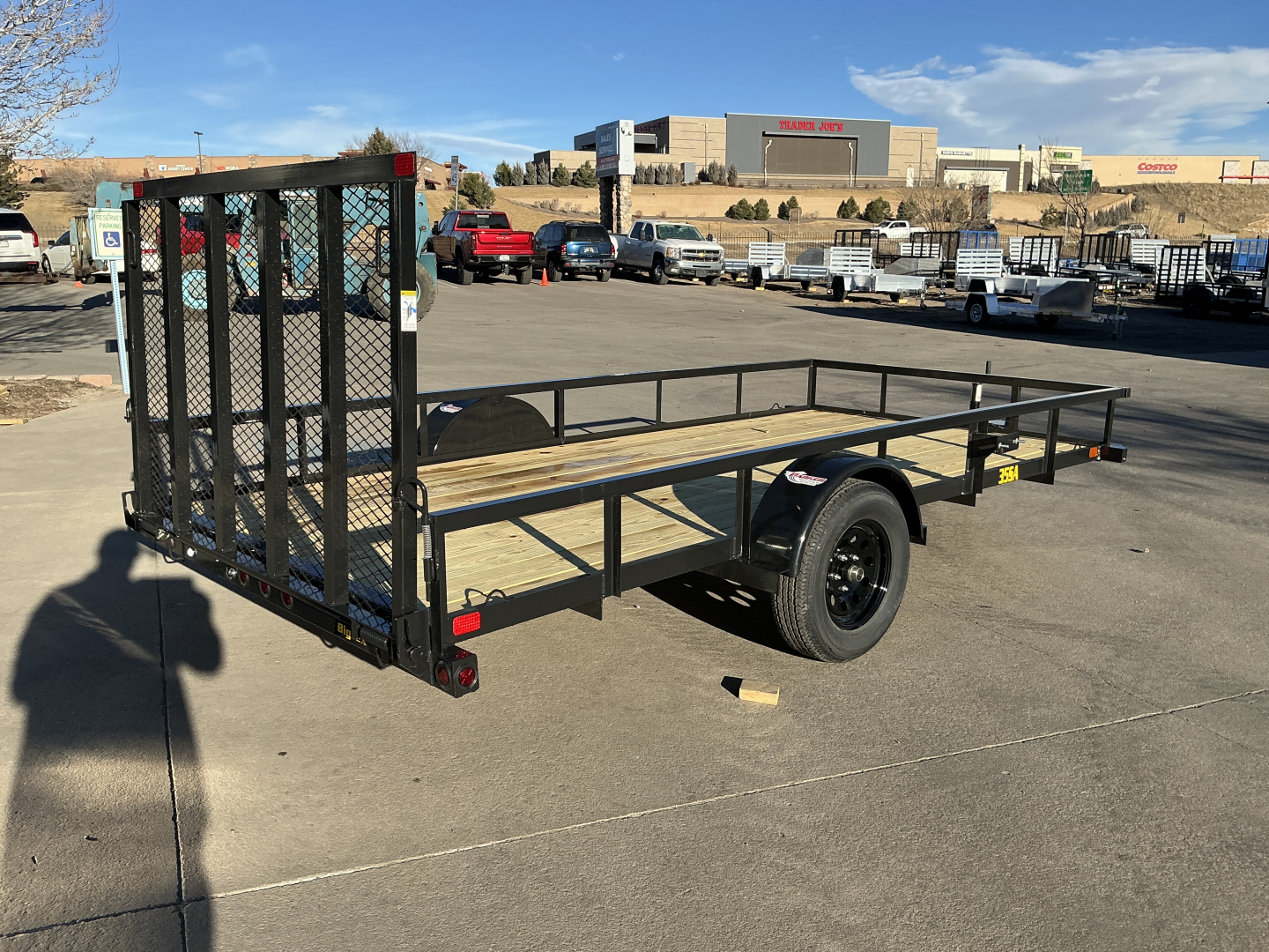 New 2026 Big Tex 35SA-14 Utility Trailer