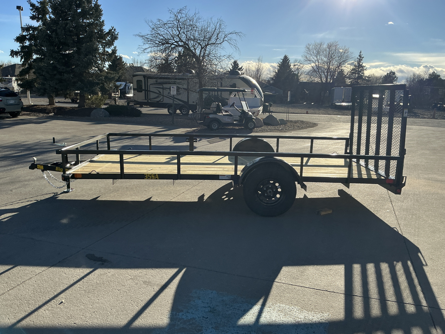 New 2026 Big Tex 35SA-14 Utility Trailer