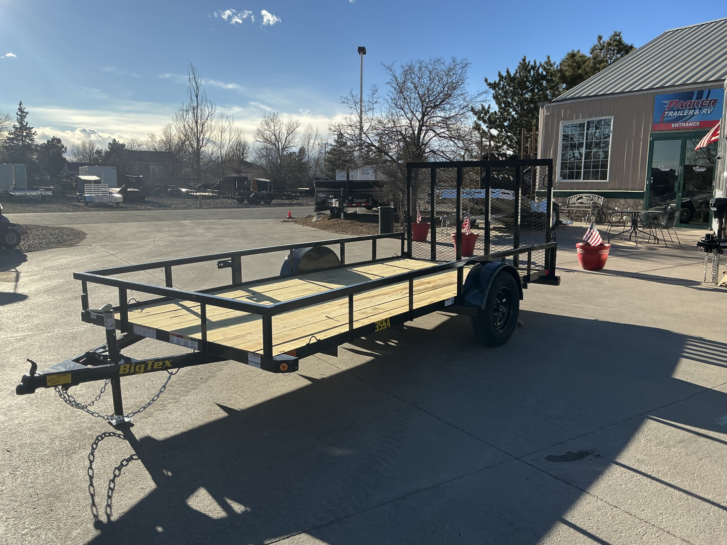 New 2026 Big Tex 35SA-14 Utility Trailer