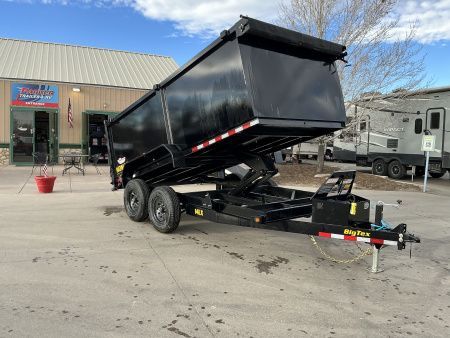 New 2026 Big Tex Trailers 14LX-14C4A-BK Dump Trailer