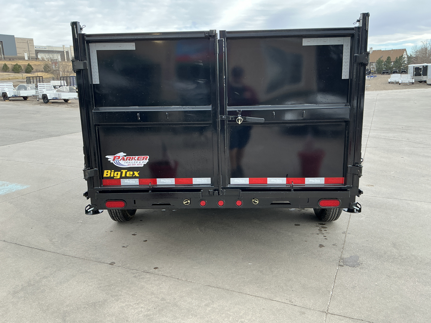 New 2026 Big Tex Trailers 14LX-14C4A-BK Dump Trailer