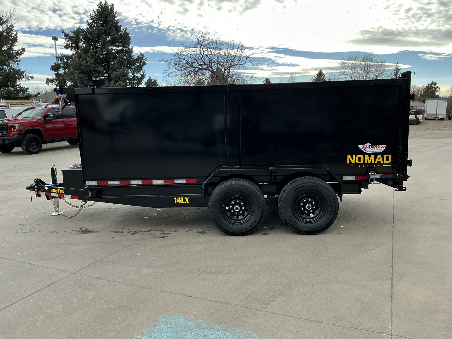 New 2026 Big Tex Trailers 14LX-14C4A-BK Dump Trailer