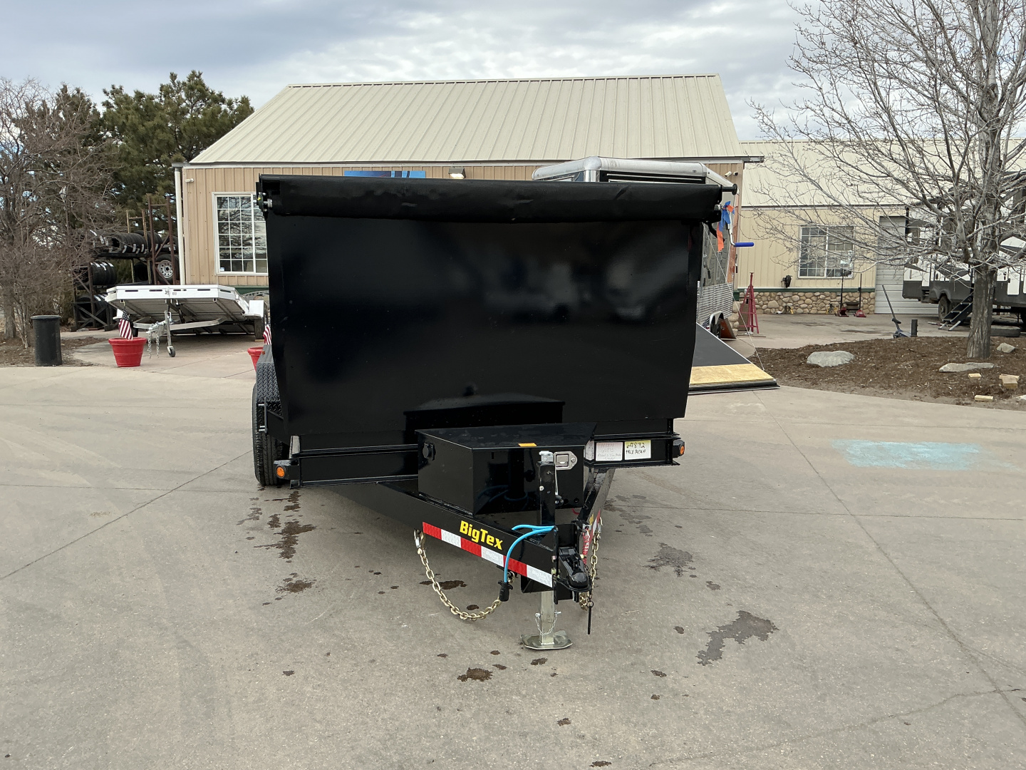 New 2026 Big Tex Trailers 14LX-14C4A-BK Dump Trailer