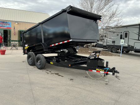 New 2026 Big Tex Trailers 14LX-14C4A-BK Dump Trailer