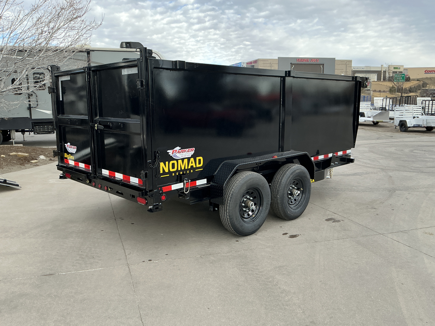 New 2026 Big Tex Trailers 14LX-14C4A-BK Dump Trailer