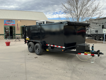 New 2026 Big Tex Trailers 14LX-14C4A-BK Dump Trailer
