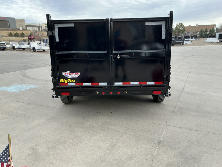 New 2026 Big Tex Trailers 14LX-14C4A-BK Dump Trailer