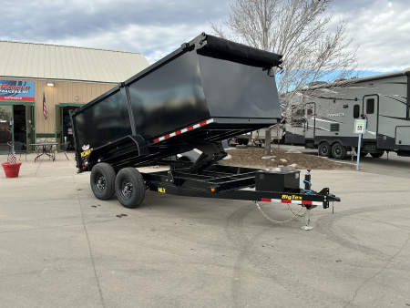 New 2026 Big Tex Trailers 14LX-14C4A-BK Dump Trailer