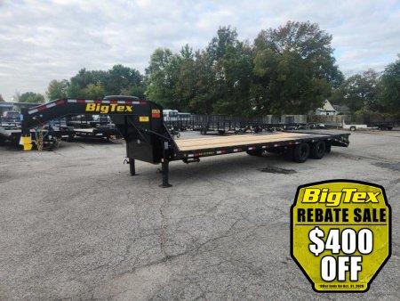 New 2026 Big Tex Trailers 25+5 22GN Gooseneck w/Mega Ramps Flatbed Trailer