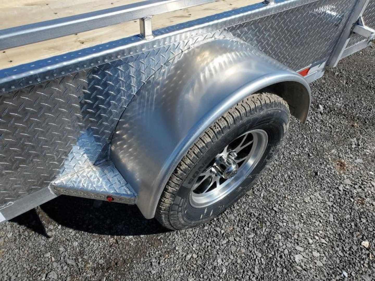 New 2026 Enbeck All Aluminum 6'x12' SA-3500 Utility Trailer