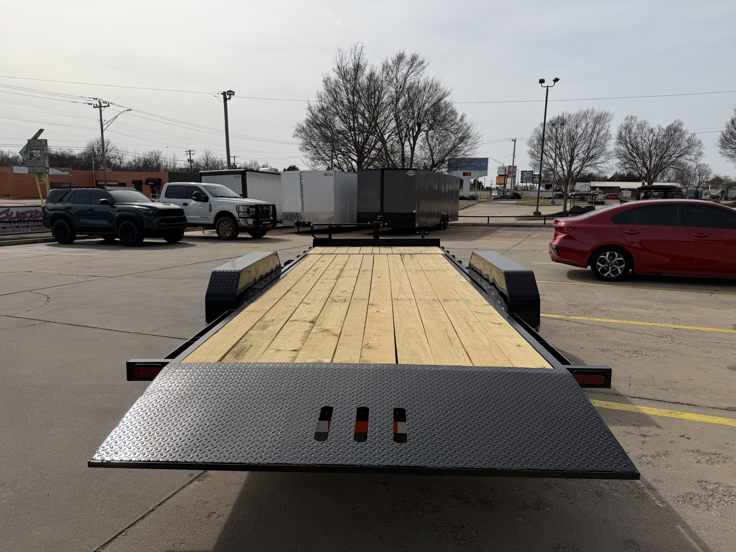 New 2026 AMW Trailers 22 X 83 TANDEM AXLE 14K EQUIPMENT TILT DECK TRAILER Equipment Trailer
