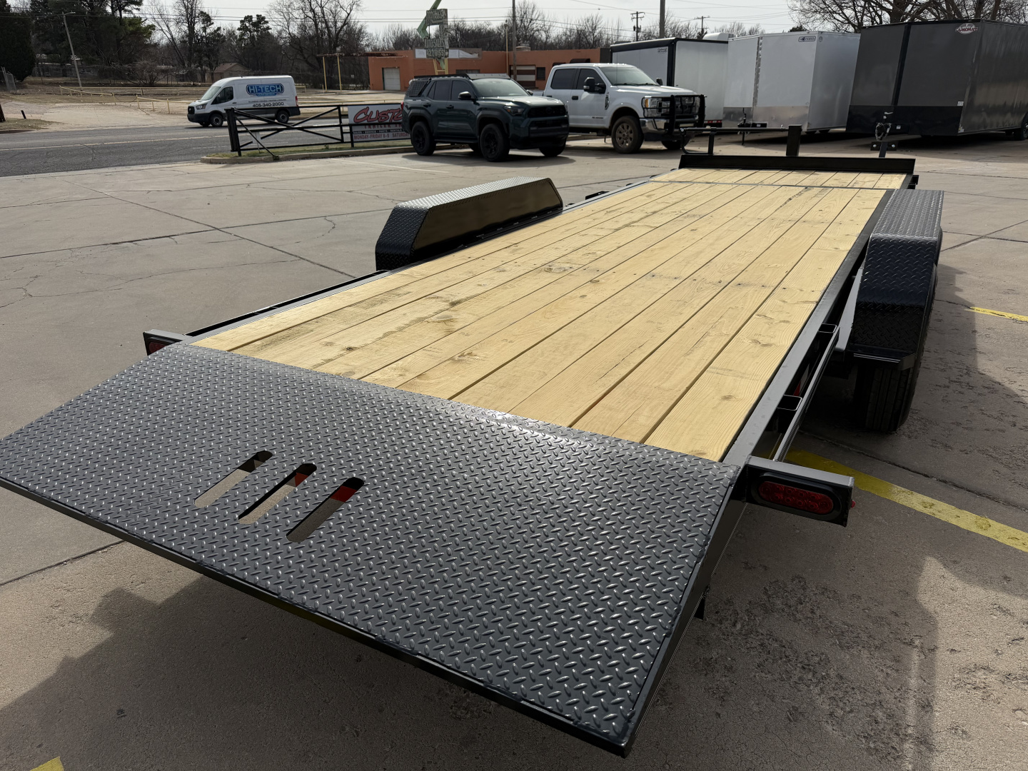 New 2026 AMW Trailers 22 X 83 TANDEM AXLE 14K EQUIPMENT TILT DECK TRAILER Equipment Trailer